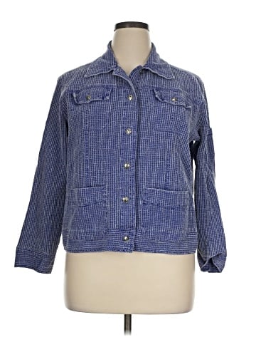 Chico's Design 3/4 Sleeve Button-Down Shirt (view 1)