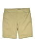 Gloria Vanderbilt Solid Tan Khaki Shorts Size 16 - photo 1