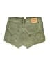 Levi's Green Denim Shorts Size 26 waist - photo 2