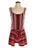 White House Black Market Paisley Red Romper Size 2 - photo 1