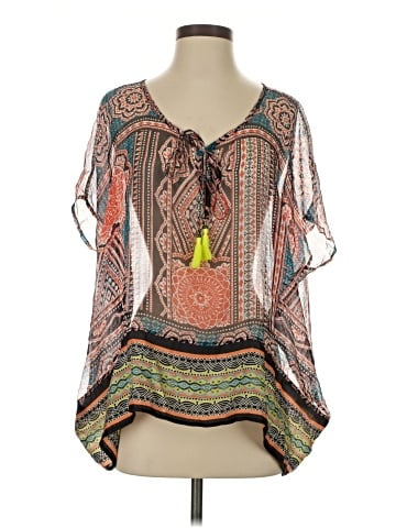 Gypsy 05 3/4 Sleeve Silk Top (view 1)