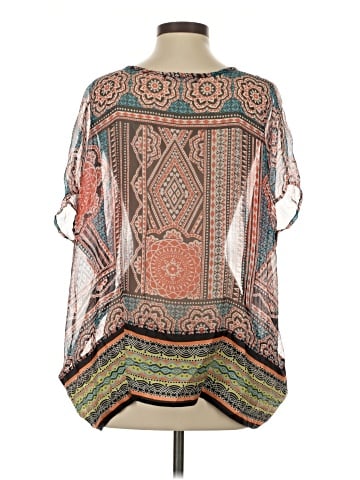 Gypsy 05 3/4 Sleeve Silk Top (view 2)