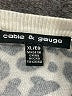 Cable & Gauge Animal Print Black White Pullover Sweater Size XL - photo 7