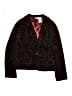 No Boundaries Paisley Burgundy Blazer Size 15 - photo 1