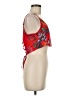 Lulus 100% Polyester Red Sleeveless Blouse Size M - photo 4