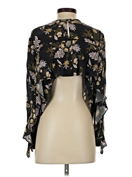 A.L.C. Long Sleeve Silk Top (view 2)