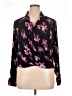Free Press 100% Rayon Floral Black 3/4 Sleeve Blouse Size XL - photo 1