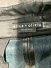 Alice + Olivia Metallic Black Shorts Size XL - photo 3