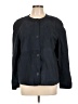 Doncaster Collection 100% Leather Blue Leather Jacket Size 12 - photo 1