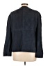Doncaster Collection 100% Leather Blue Leather Jacket Size 12 - photo 2