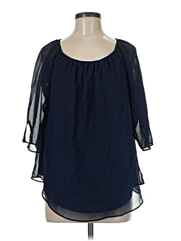 Travel Elements 3/4 Sleeve Blouse (view 1)