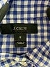 J.Crew Checkered-gingham Blue Long Sleeve Button-Down Shirt Size 8 - photo 7