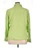 Talbots 100% Linen Green 3/4 Sleeve Button-Down Shirt Size XL - photo 2