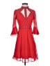 Marciano 100% Polyester Red Cocktail Dress Size 2 - photo 1