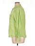 Talbots 100% Linen Green 3/4 Sleeve Button-Down Shirt Size XL - photo 5