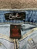 Earl Jean Chevron-herringbone Blue Jeans Size 4 - photo 7
