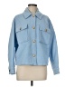 Zara Solid Blue Jacket Size M - photo 1