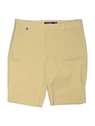 Lauren by Ralph Lauren Khaki Shorts (view 1)