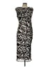 DKNY Animal Print Gray Cocktail Dress Size 10 - photo 1