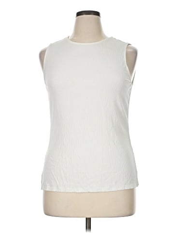 H By Halston Sleeveless T-Shirt (view 1)