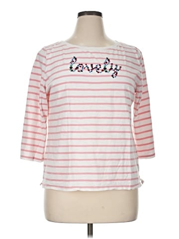 Talbots 3/4 Sleeve T-Shirt (view 1)