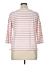 Talbots Pink 3/4 Sleeve T-Shirt Size XL - photo 2