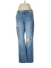 CAbi 100% Cotton Hearts Blue Jeans Size 4 - photo 1