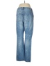 CAbi 100% Cotton Hearts Blue Jeans Size 4 - photo 2