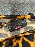 Discreet Animal Print Brown Short Sleeve Top Size S - photo 7
