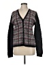 Woolrich Plaid Gray Wool Cardigan Size M - photo 1