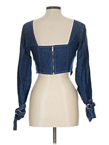 Pretty Damage Long Sleeve Blouse (view 2)