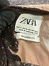Zara Floral Brown Short Sleeve Blouse Size M - photo 7
