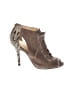 Isola 100% Leather Brown Ankle Boots Size 8 - photo 1
