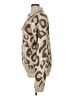 Aqua Animal Print Tan Pullover Sweater Size XL - photo 5
