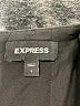 Express Solid Gray Formal Skirt Size 8 - photo 4