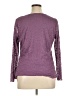 Torrid 100% Nylon Purple Long Sleeve Blouse Size 1X Plus (1) - photo 2