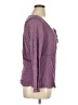 Torrid 100% Nylon Purple Long Sleeve Blouse Size 1X Plus (1) - photo 4