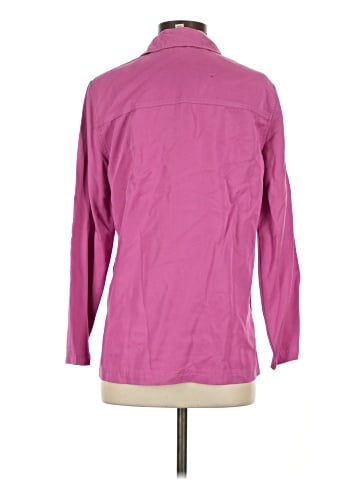 AKS by Amy K Su 3/4 Sleeve Button-Down Shirt (view 2)