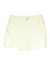 Gloria Vanderbilt Solid Yellow Ivory Shorts Size 10 - photo 1