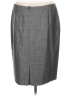 Escada Chevron-herringbone Gray Formal Skirt Size EU 42 / US 12 - photo 2