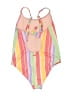 Roxy Stripes Pink One Piece Swimsuit Size 12 - photo 2