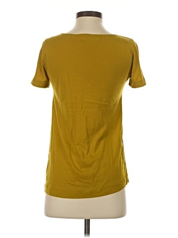 Hi-Line Short Sleeve Silk Top (view 2)