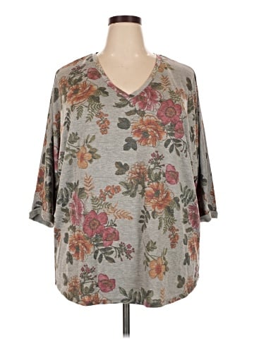 Misia 3/4 Sleeve T-Shirt (view 1)