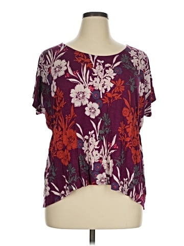 SONOMA life + style Short Sleeve Blouse (view 1)