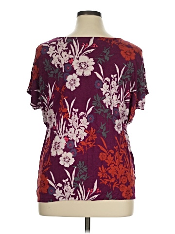 SONOMA life + style Short Sleeve Blouse (view 2)