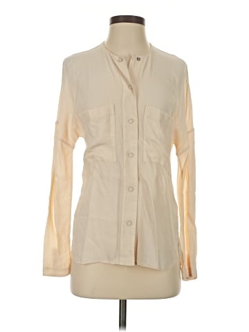 Equipment Long Sleeve Blouse (view 1)