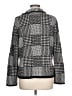 Christopher & Banks 100% Cotton Houndstooth Gray Jacket Size L - photo 2