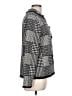 Christopher & Banks 100% Cotton Houndstooth Gray Jacket Size L - photo 4