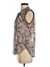 Rebecca Taylor Gray Sleeveless Blouse Size 2 - photo 5