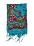 Unbranded Paisley Teal Scarf One size - photo 2